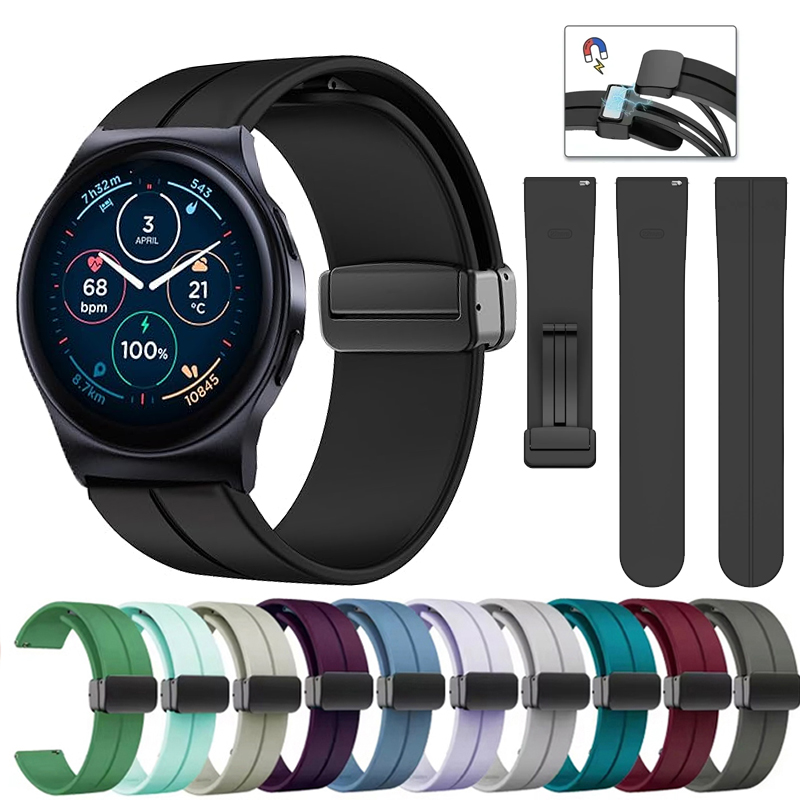Motorola Smartwatch Accessories - Bracelet en Silicone souple 20mm 22mm
