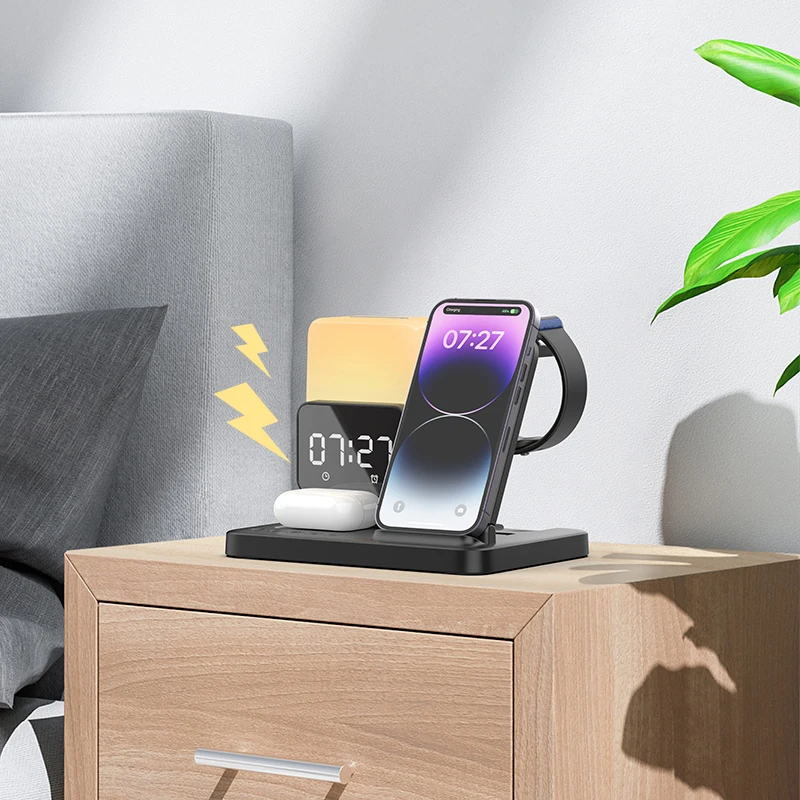 Support de chargeur sans fil 6 - Smartwatch X12 avis et prix