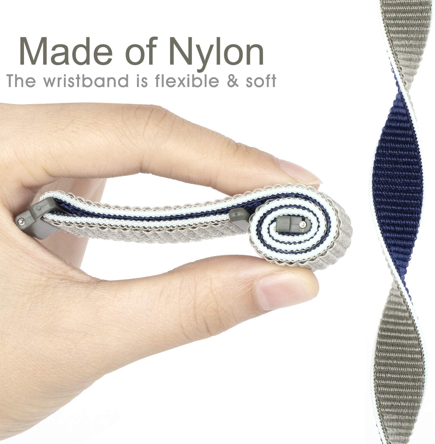 Bracelet en Nylon pour montre  - Titan Smartwatch Accessories avis et prix